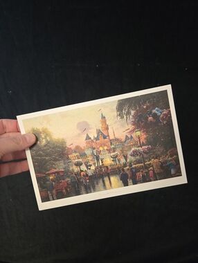 Thomas Kinkade Disneyland 50th Anniversary Art Print